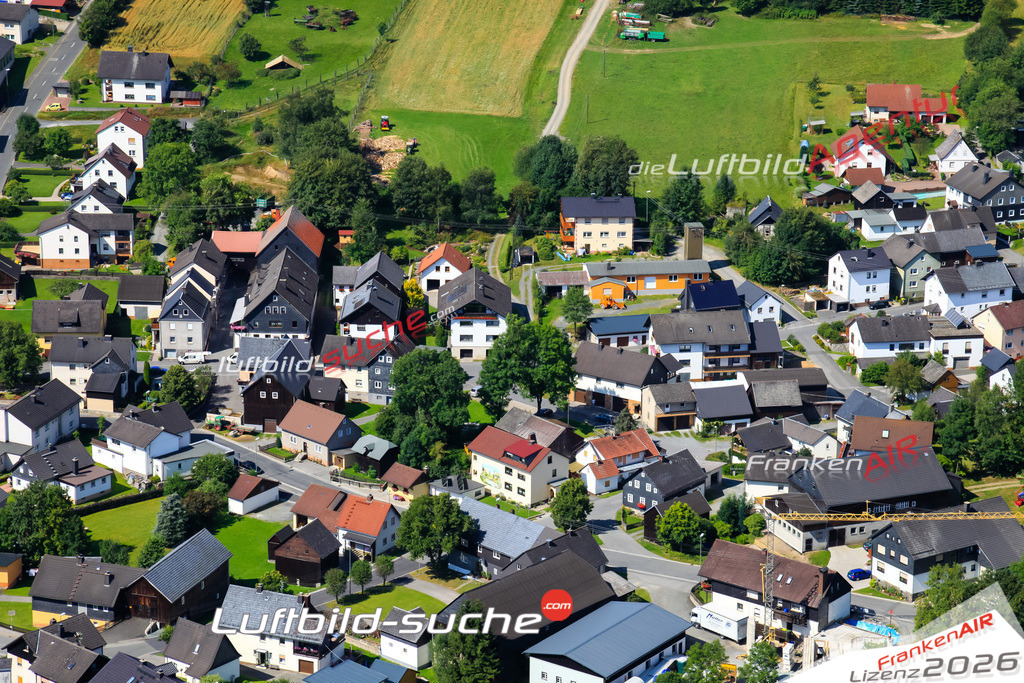 Die Luftaufnahme Windheim - Steinbach wurde vom UL-Flugzeug (keine Drohne) aus fotografiert.Hohe Druck- Auflösung-die Geschenkidee!
