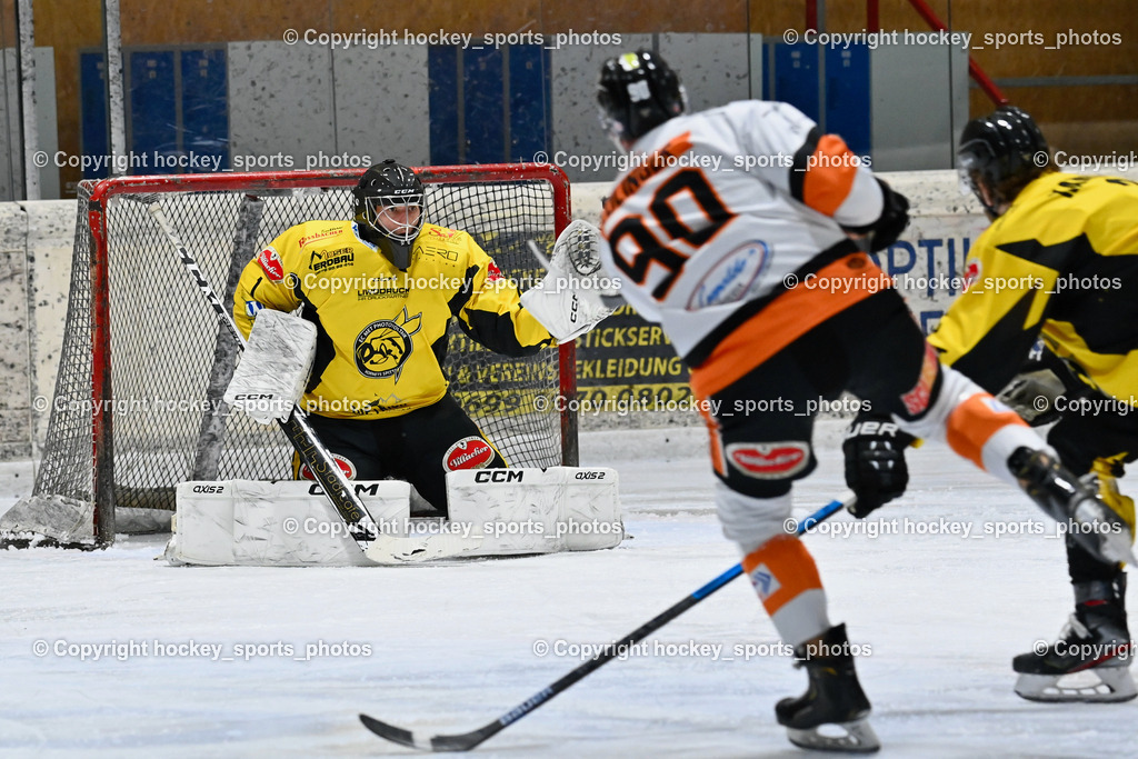 EC Spittal Hornets vs. USC Piraten Velden 7.2.2024 | #1 Zauchner Rene, #90 Edlinger Patrick