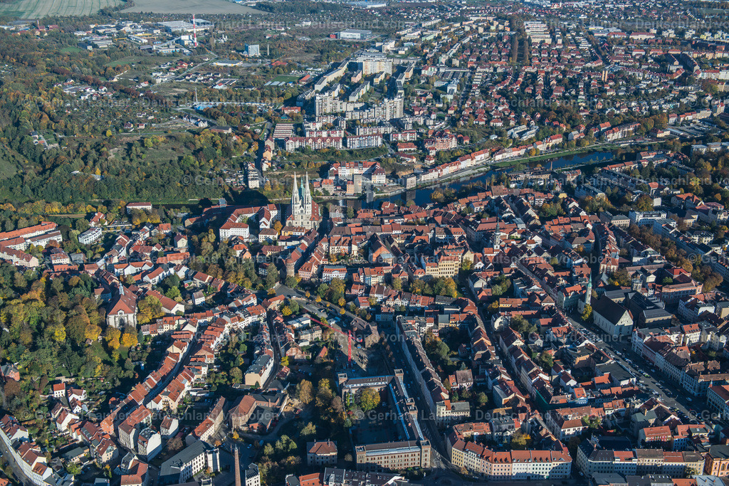 3704589 | GöRLITZ 15.10.2017 Stadtzentrum im Innenstadtbereich  in Görlitz im Bundesland Sachsen, Deutschland // The city center in the downtown area  in Goerlitz in the state Saxony, Germany Foto: Gerhard Launer