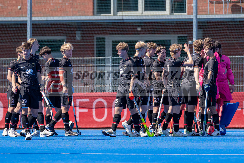 HK_20240628_102418 | MU18 Länderspiel Germany - Niederlande am 28.6.2024 Crefelder HTC, Krefeld ,