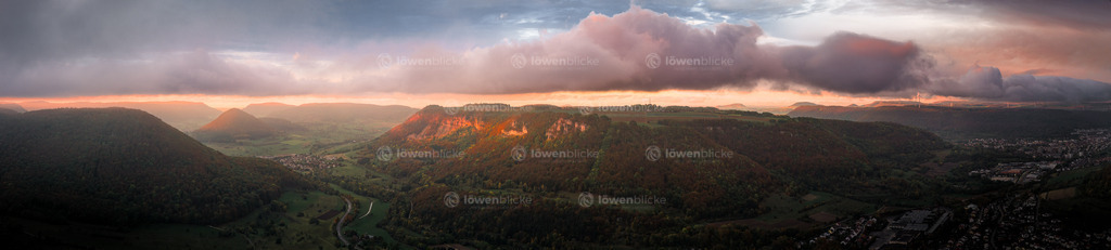 Blick von Türkheim auf das obere Filstal | löwenblicke | shop