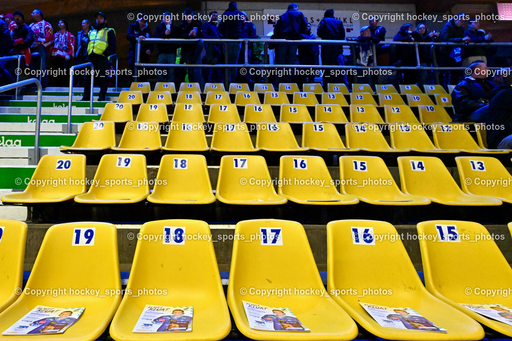 EC IDM Wärmepumpen VSV vs. EC KAC 7.3.2023 | Eishalle Villach, Villacher Stadthalle, Sitze, Sitzplätze