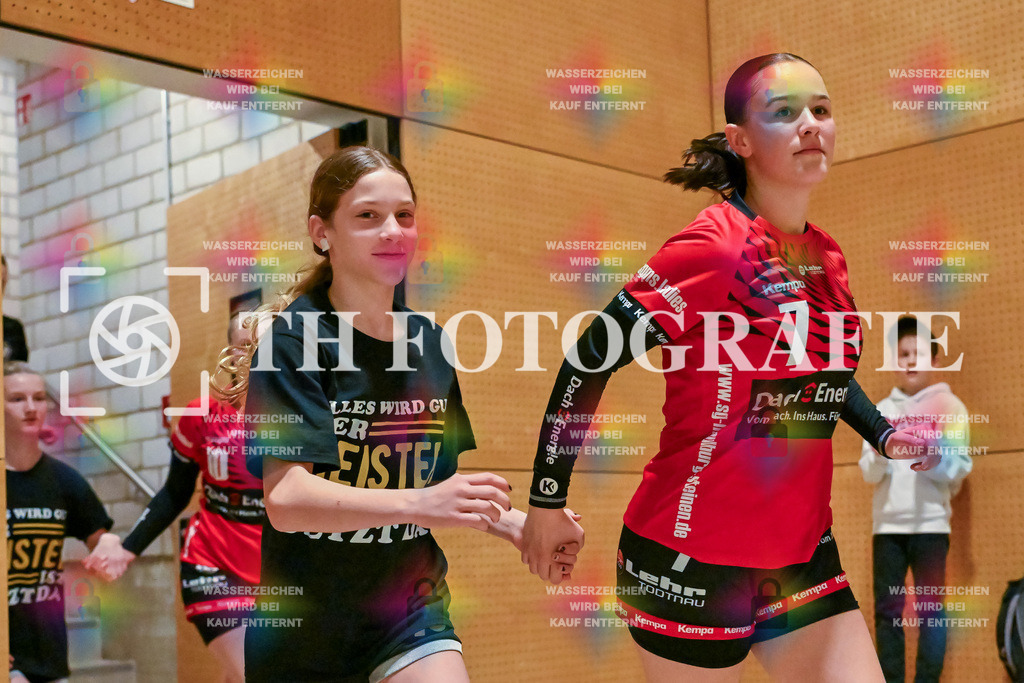 GER, SG Maulburg/Steinen - TuS Helmlingen, Frauen-Handball, Oberliga Suedbaden, 19. Spieltag, Saison 2024/2025, 23.03.2025 | Lena Marie Hlawarschek (SG Maulburg/Steinen, #07)GER, SG Maulburg/Steinen - TuS Helmlingen, Frauen-Handball, Oberliga Suedbaden, 19. Spieltag, Saison 2024/2025, 23.03.2025Foto: TH Fotografie/Thomas Hess