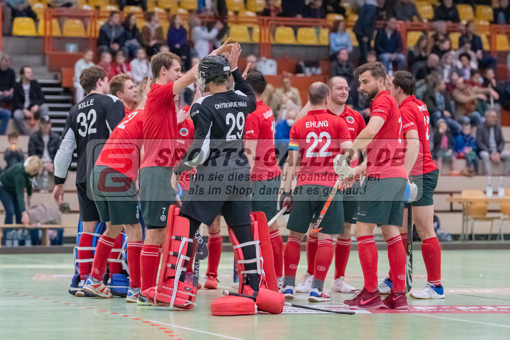 HK_20230108_102373 | 1. Bundesliga ( Halle ) Herren Crefelder HTC - Uhlenhorst Mülheim am 8.1.2023 Crefelder HTC  ( CHTC ), Krefeld ,