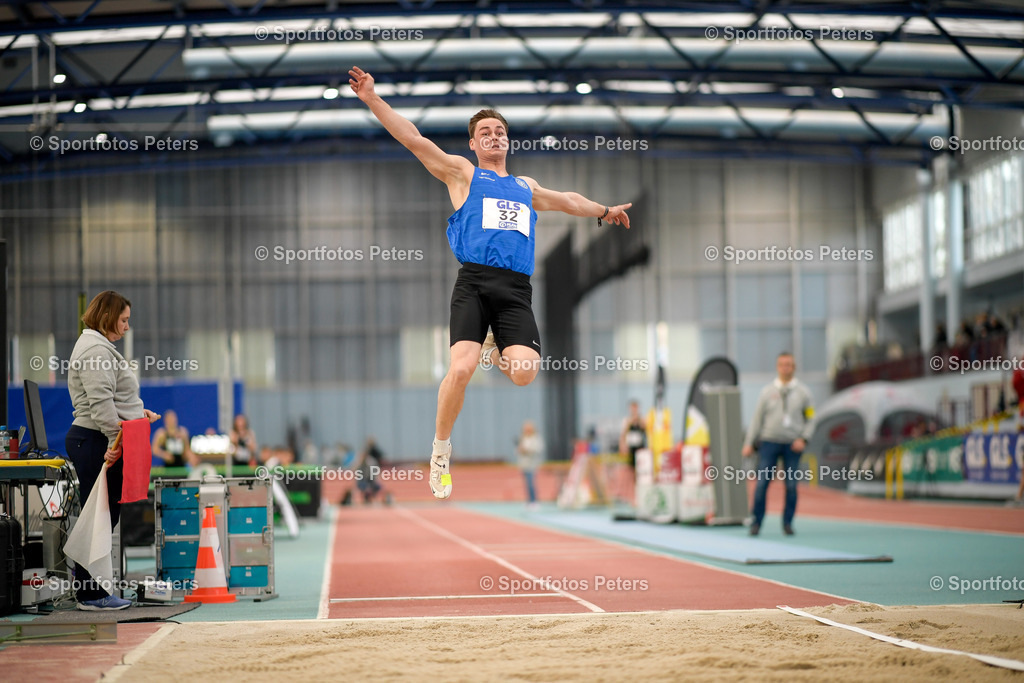 250208_xkaix_DM Mehrkampf_13 | 08.02.2025, xkaix, Leichtathletik 20. Deutsche Meisterschaften, Mehrkampf Halle v.l. Martin Kratz (TV Gelnhausen) - Realisiert mit Pictrs.com