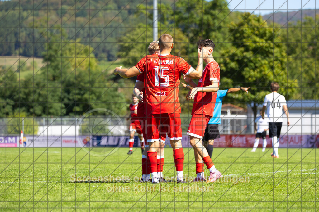 20260906_130640_0073_(c)_by_PhotoPeet | #,1.FC Donzdorf II (rot) vs. SGM Jebenhausen-Bezgenriet (weiß), Fußball, Kreisliga A3 - Bezirk Neckar/Fils, 02. Spieltag, Saison 2026/2027, Rasenplatz Lautertal Stadion, Süßener Straße 16, 73072 Donzdorf, 06.09.2026 - 13:00 Uhr,Foto: PhotoPeet / Sport- &amp; Eventfotografie / Peter Harich