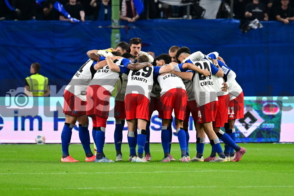 KBS Picture_HSV-FCStPauli_004 | HSV Teamkreis ,Sportplatz :  Volksparkstadion,Hamburger Derby, - Realisiert mit Pictrs.com