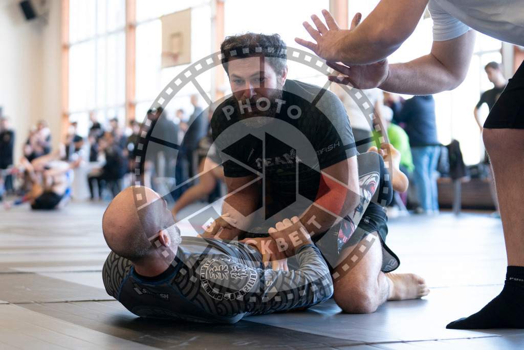 20240309PBB4187 | Fighters compete during the International Luta Livre (ILLCS) Spring Championship in Hannover, Germany, on March 9, 2024.