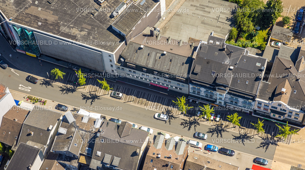 Gevelsberg230709383 | Luftbild, Wohnhäuser Mittelstraße und  Rupprecht Haus, Baumreihe, Gevelsberg, Ruhrgebiet, Nordrhein-Westfalen, Deutschland