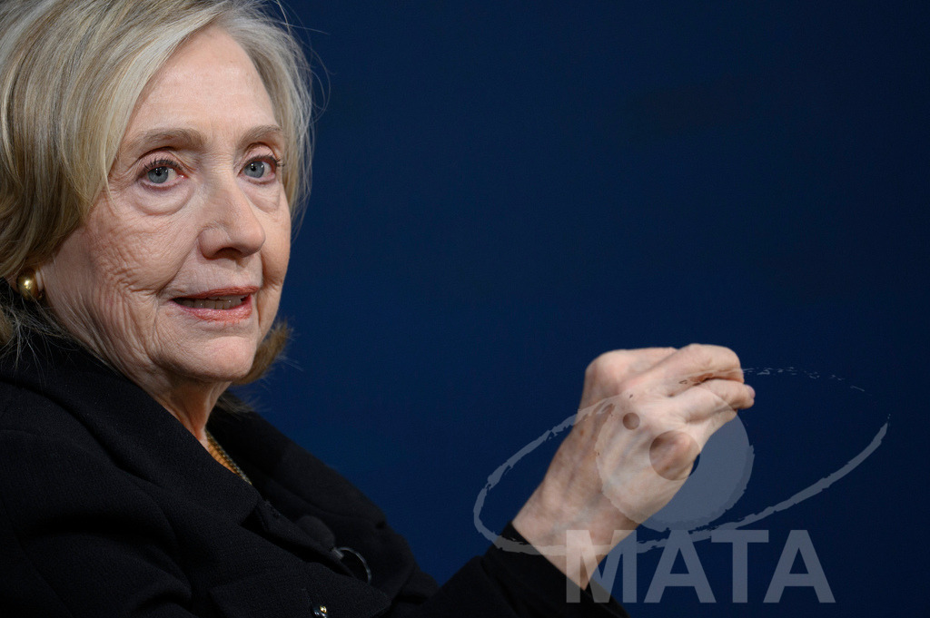 _DWA3778 | Die US-Politikerin Hillary Clinton auf der Veranstaltung Bridging Scholarship and Statecraft im Rahmen der Münchner Sicherheitskonferenz 2026. München, 13.02.2026 Bayern Deutschland  - Realisiert mit Pictrs.com