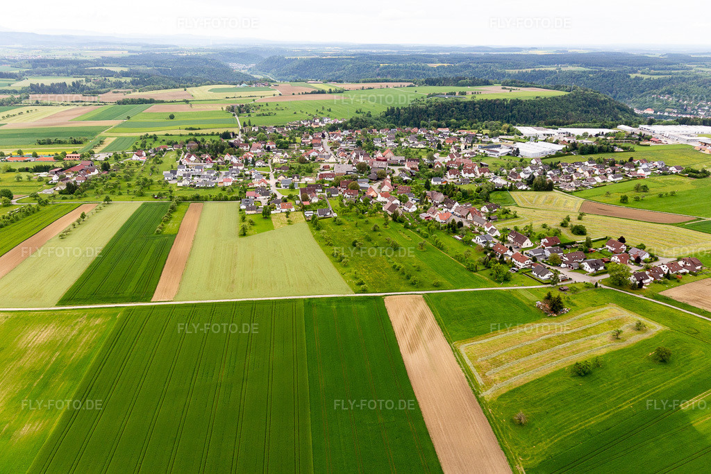 Luftbild: Ortsteil Boll im Ortsteil Boll in Oberndorf im Bundesland Baden-Württemberg in Deutschland. Foto: IMG_114738.jpg vom 31.05.2019 durch Werner Riehm/FLY-FOTO.de