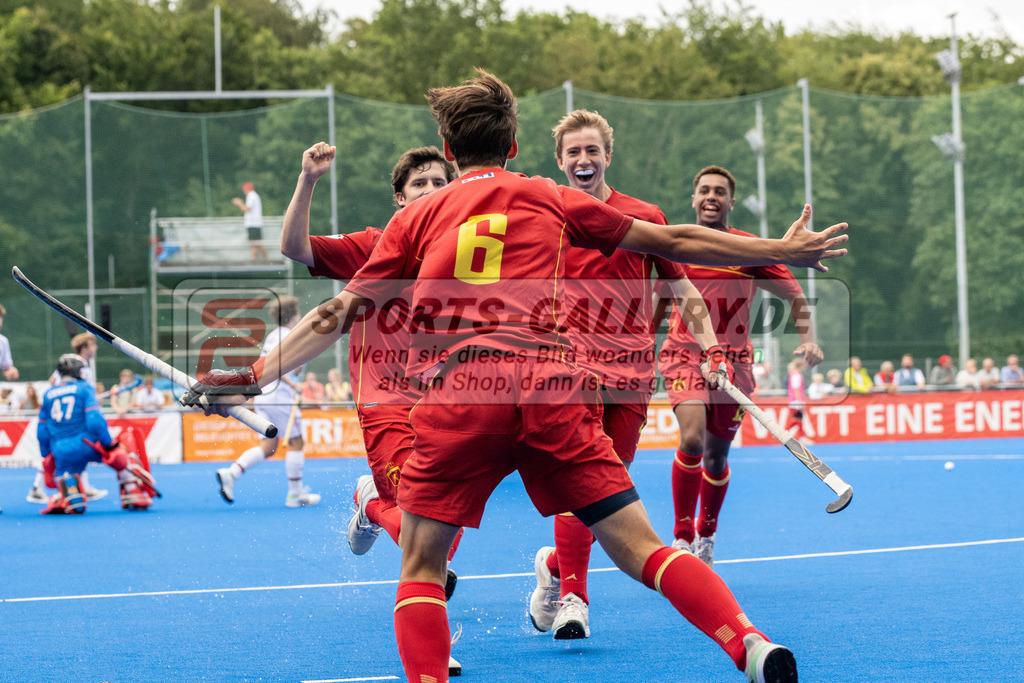 SFE_20230715_0012 | EuroHockey EM U18 SF2 Spain vs Germany am 15.07.2023 in Krefeld (Gerd-Wellen-Hockeyanlage), Photo: Stephan Fehrmann 2023 (Sports-Gallery)