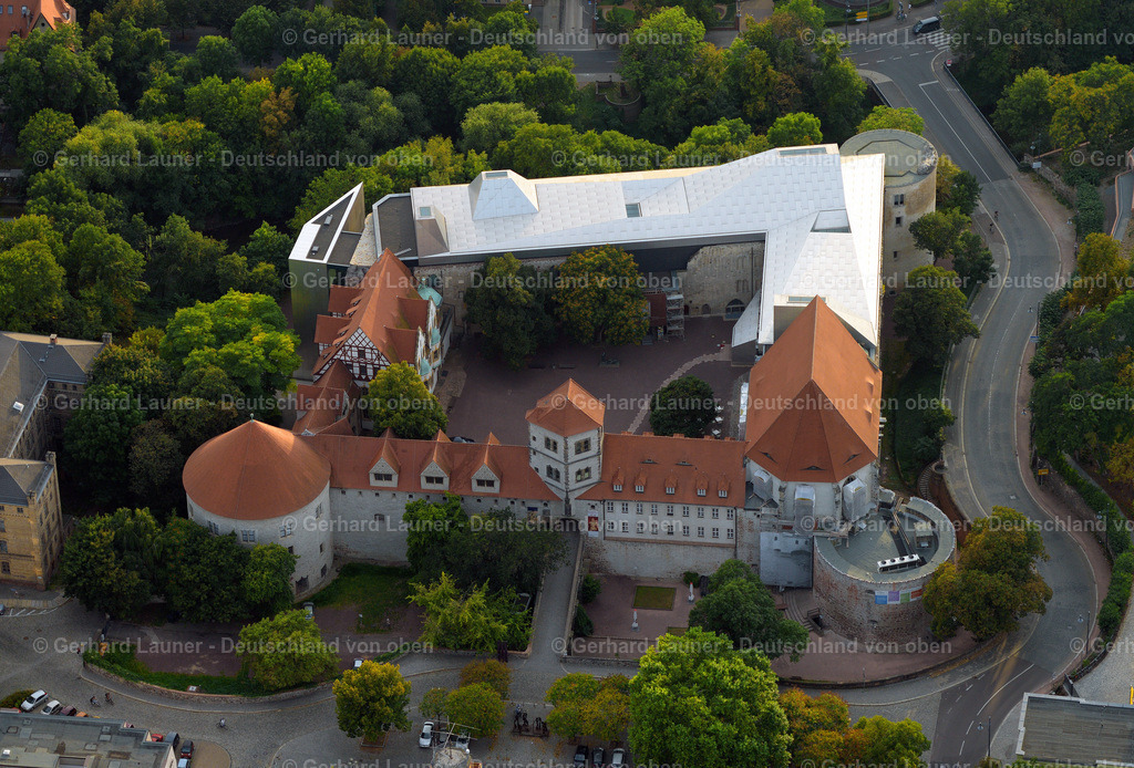 3293978 | Die Moritzburg ist eine als Museum rekonstruierte Burgruine in Halle (Saale).