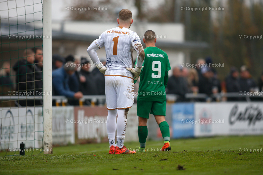A_LUI-16112024_12 | SPORT,FUSSBALL,SC HOERSCHING -ASKOE OEDT 1B LL.OST. 16.11.2024 IM BILD: MANUEL ORTNER UND DANIEL KOVARIK  (BEIDE HOERSCHING)  FOTOLUI
