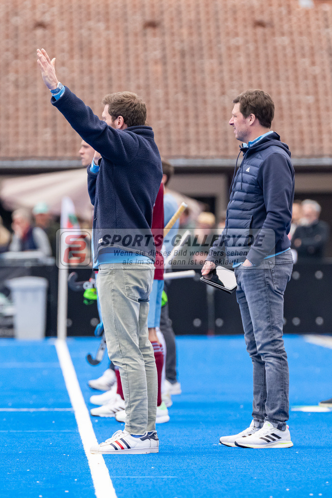 HK_20230415_106903 | 1. Bundesliga Herren Crefelder HTC - UHC Hamburg am 14.4.2023 Crefelder HTC, Krefeld , Rabente Jan Philipp ( Co-Trainer UHC Hamburg )