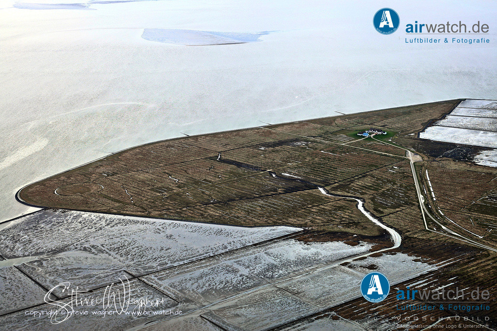 "Im Herzen der Hamburger Hallig: Entdeckungen im Vogelschutzgebiet und der Wattwerkstatt" | Hamburger-Hallig-airwatch-wagner-240A1563(1).jpgNordsee, Hamburger Hallig, Luftbild, Luftaufnahme, aerophoto, Luftbildfotografie, Luftbilder • max. 6240 x 4160 pix 