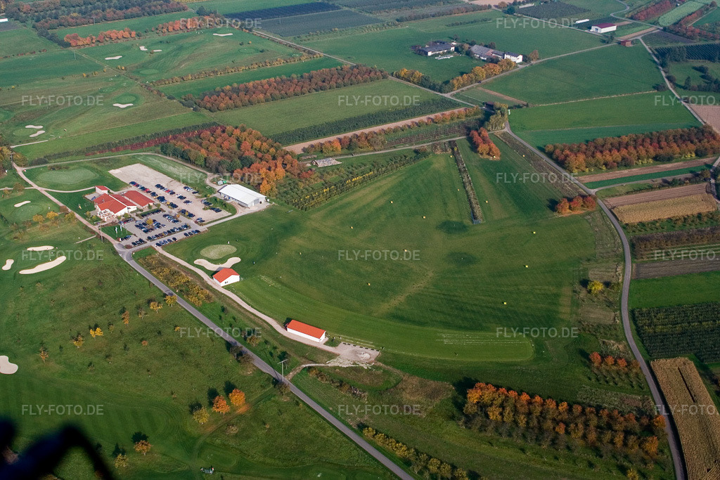 Luftbild: Urloffen, Golfclub Urloffen e.V im Ortsteil Urloffen in Appenweier im Bundesland Baden-Württemberg in Deutschland. Foto: IMG_13920.jpg vom 11.10.2008 durch Werner Riehm/FLY-FOTO.de