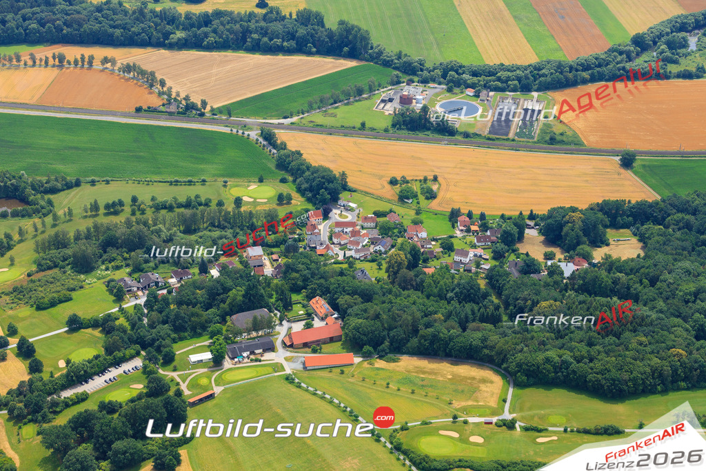 Die Luftaufnahme Nagel - Küps wurde vom UL-Flugzeug (keine Drohne) aus fotografiert.Hohe Druck- Auflösung-die Geschenkidee!