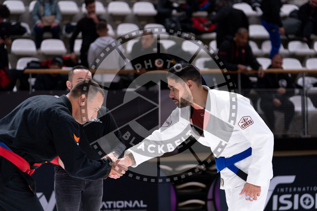 20241013PBB2370 | Athletes compete during the AJP Tour Europe Continental Jiu-Jitsu Amateurs & Masters Championship on October 13, 2024 in Almere near Amsterdam, Netherlands. © Chiara Dazi / photoblackbelt