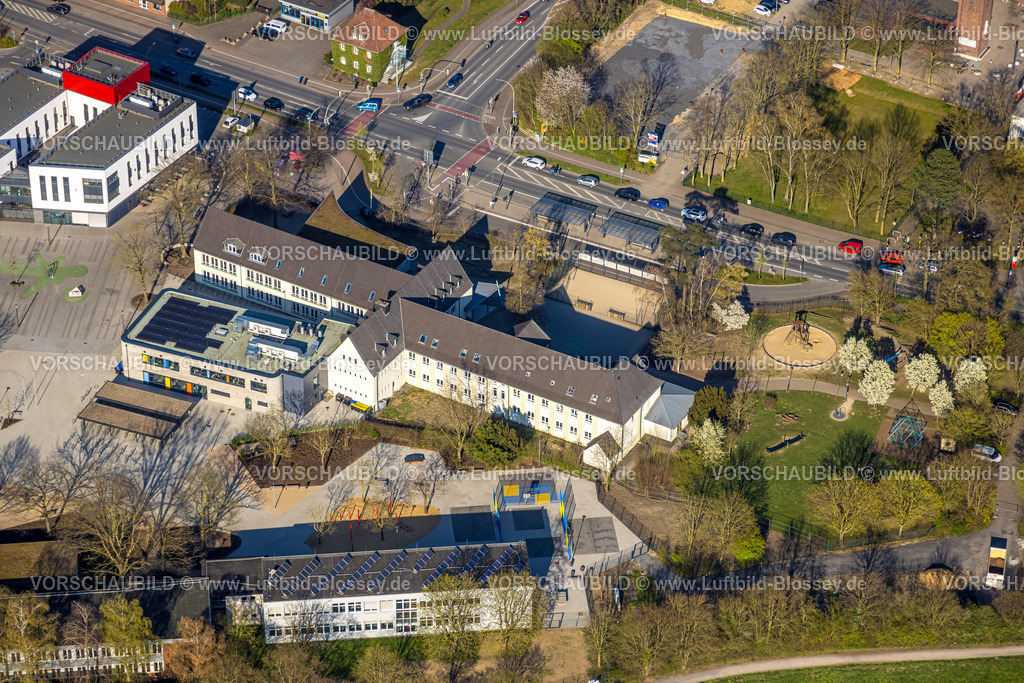 Selm250404849 | Luftbild, Campus Süd mit Overbergschule Gem. Grundschule, Selm, Münsterland, Nordrhein-Westfalen, Deutschland