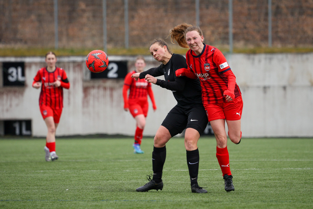 20260329-FCH-HS_045 | 1.FC Heidenheim 1846 II vs. SGM Hohenmemmingen/Sontheim, Fußball, Frauen, Bezirksliga, 2025/2026, 14. Spieltag, 29.03.2026 in Heidenheim, Kunstrasen b. Voith-Arena West(Foto: Michael Bulling) - Realisiert mit Pictrs.com