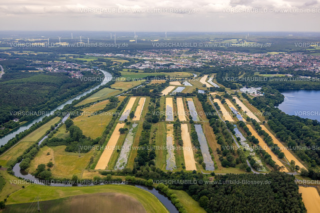 Haltern220604287 | Luftbild, Gelsenwasser AG Wasserwerk Haltern, Filterbecken, Haltern-Stadt, Haltern am See, Ruhrgebiet, Nordrhein-Westfalen, Deutschland