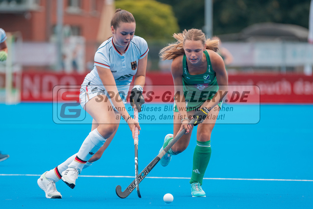 HK_20230713_102119 | Euro Hockey WU18 Germany vs Ireland Championship Girls &amp; Boys am 13.7.2023 CHTC , Krefeld ,