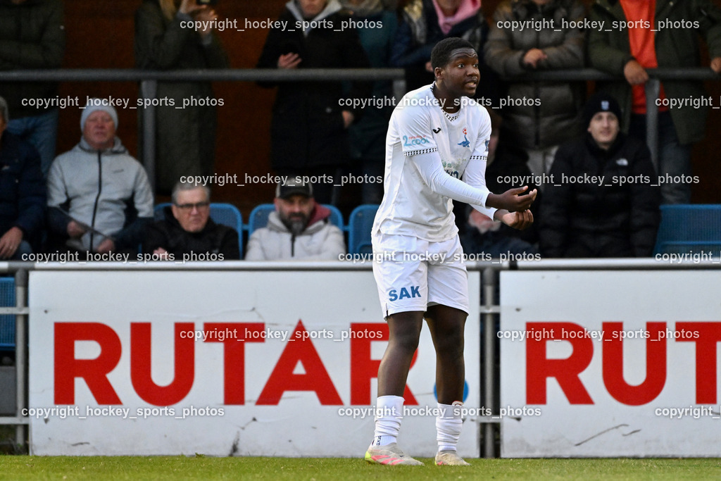 SAK vs. ASKÖ Köttmannsdorf | #14 Andre Le Prince Chedjou Fonkou SAK, SAK vs. ASKÖ Köttmannsdorf, SAK vs. ASKÖ Köttmannsdorf am 02.04.2026 in Klagenfurt (Sportpark Welzenegg), Austria, (Photo by Bernd Stefan)