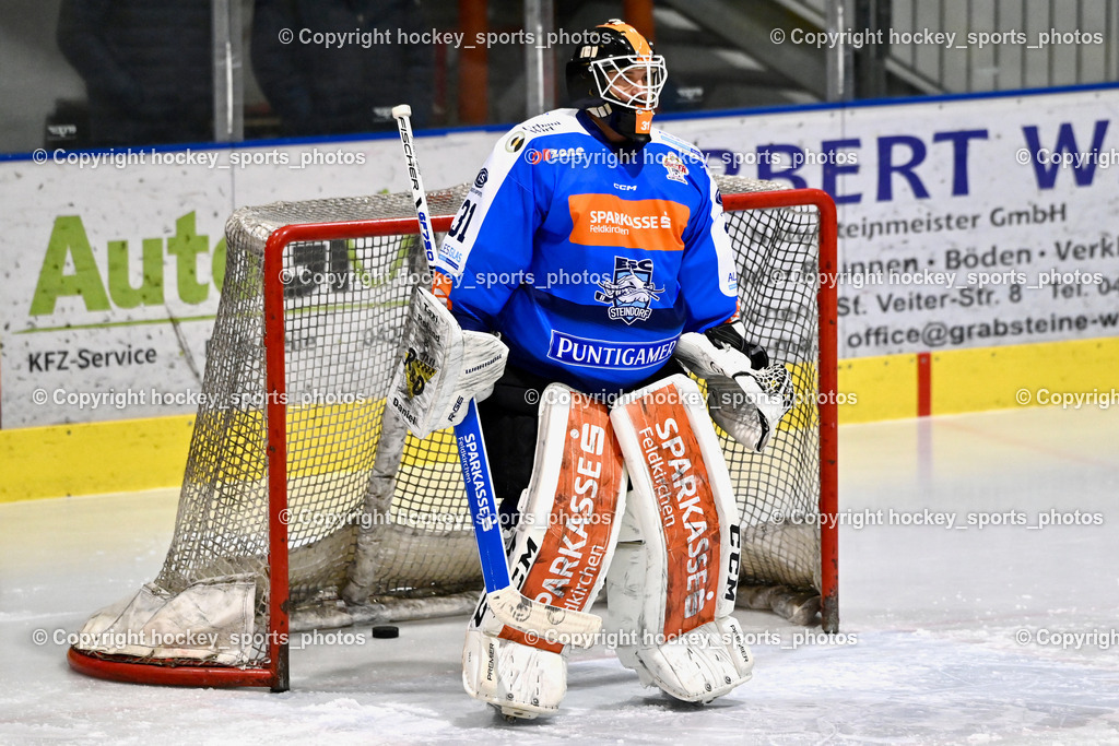 ESC SPARKASSE STEINDORF vs. UECR Huben  | #31 Schmarl Markus ESC Steindorf, ESC SPARKASSE STEINDORF vs. UECR Huben , ESC SPARKASSE STEINDORF vs. UECR Huben  am 06.02.2026 in Steindorf (Ossiachersee Halle), Austria, (Photo by Bernd Stefan)