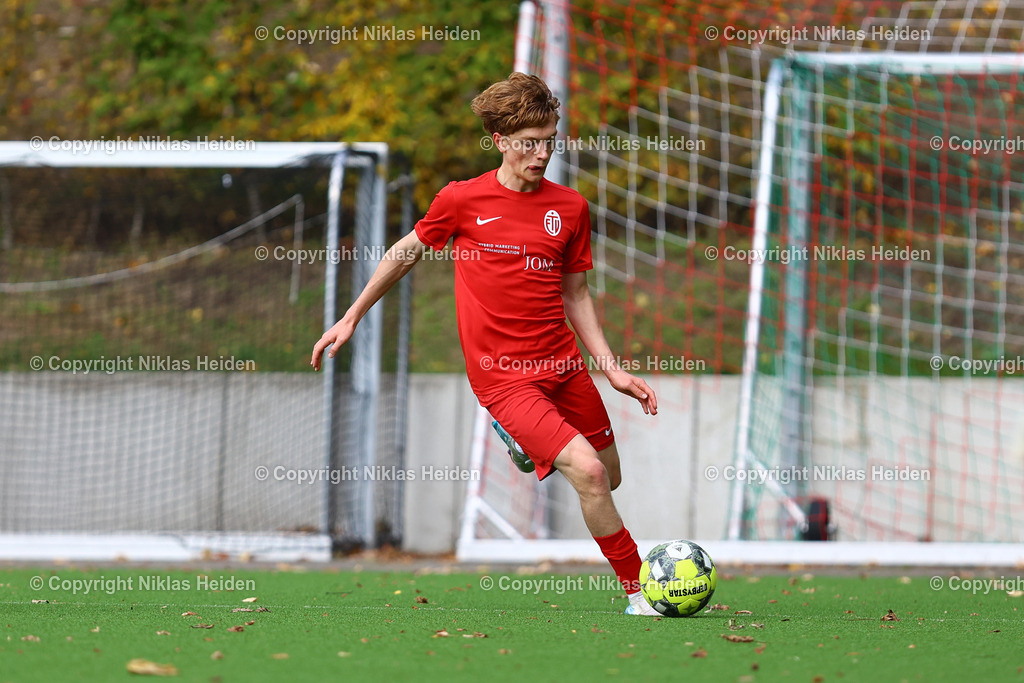 NH_EimsbüttelerTVU19_Altona93U19_RegionalligaNord_11102025 | #12 Hannes Michael Trampnau (Eimsbütteler TV U19)Fußball I Junioren I A-Junioren Regionalliga Nord I Saison 2025-2026  I 7. Spieltag I Eimsbütteler TV U19 - Altona 93 I 11.10.2025 I Sportzentrum Hoheluft