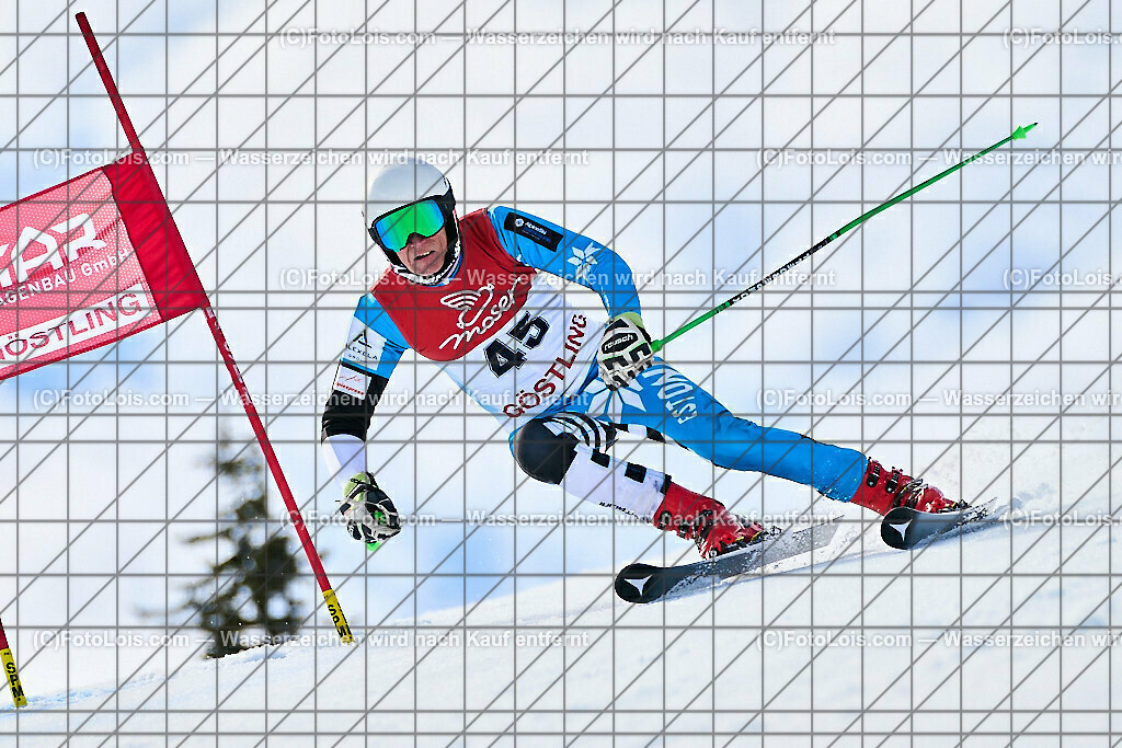 ALP5156_WCM-SuperGiant_Kat-B_Reinok Raivo | (C)FotoLois.com, Alois Spandl, World Criterium Masters Ski Alpin 2023 Hochkar, SuperGiantSlalom, Kategorie B, Mi 22. März 2023.