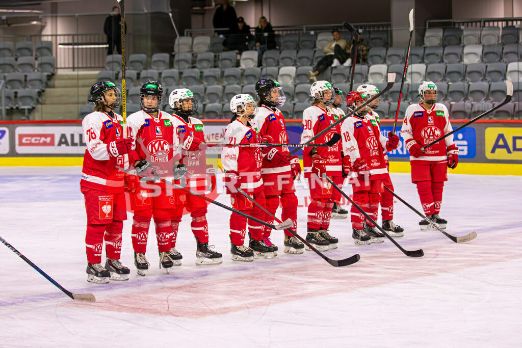 Eishockey DEBL 2023/24 | Eishockey DEBL 2023/24, KAC Frauen - Villach Lady Hawks am 27.09.2023 in Klagenfurt (Heidi Horten Arena), Austria, (Photo by Ernst Krawagner sport-fan.at) - Realisiert mit Pictrs.com