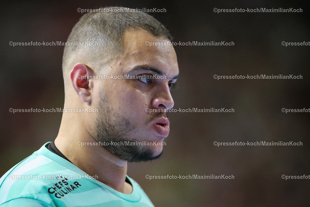 KoeEHF08062402087 | 08.06.2024, Köln, Handball, TruckScout24 EHF FINAL4, Machineseeker Champions League Men, Lanxess-Arena, Halbfinale, THW Kiel - FC Barcelona: Samir Bellahcene (THW Kiel)