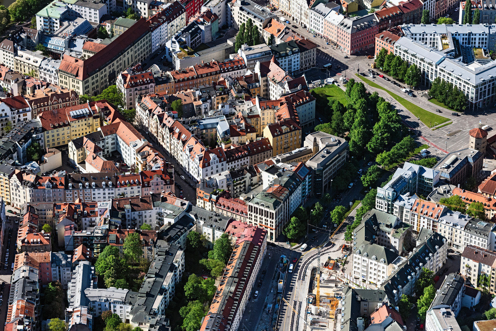 dr__0052732.jpg | MüNCHEN 07.05.2020 Innenstadtbereich Lehel im Stadtgebiet in München im Bundesland Bayern, Deutschland. // District Lehel in the city in Munich in the state Bavaria, Germany. Foto: Daniel Reiter