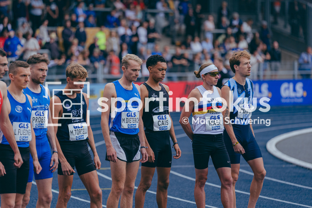 Deutsche Meisterschaften der Frauen und Männer 2026 | 1500-Meter-Lauf, Finale, Deutsche Meisterschaften der Frauen und Männer 2026, Lohrheidestadion Bochum-Wattenscheid, 26.07.2026. Foto: Marcel Schwering / sportimfokus - Realisiert mit Pictrs.com