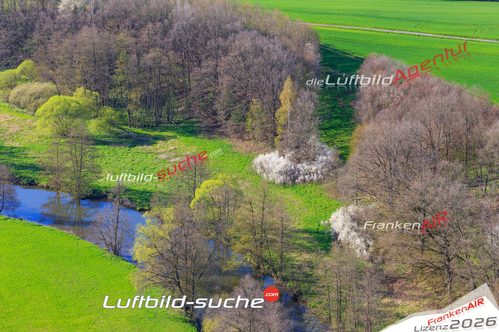 Luftbild von Unterobsang Neudrossenfeld - Luftaufnahme wurde 2016 von https://frankenair.de mittels Flugzeug (keine Drohne) erstellt - die Geschenkidee