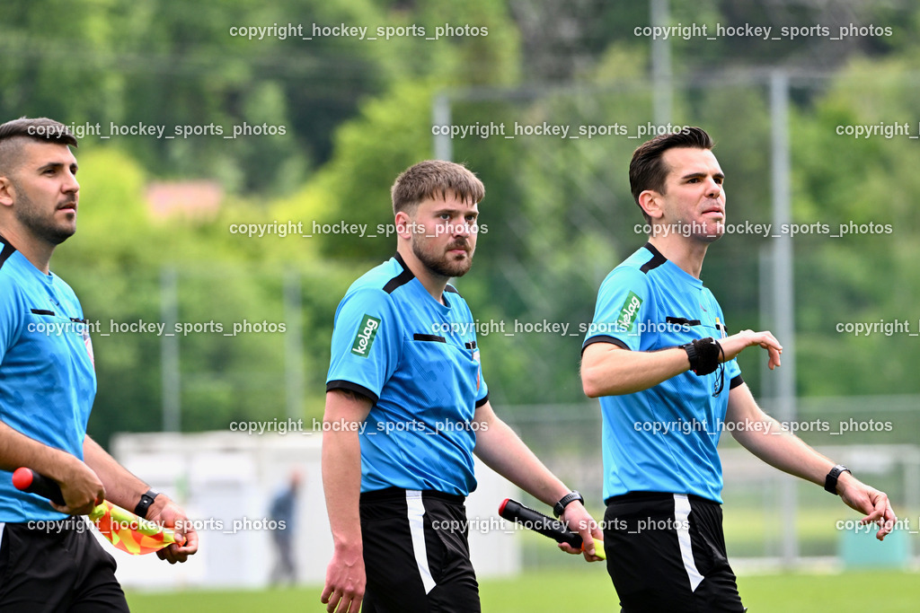 SC Landskron vs. SV Falle Maria Gail | Anton Joskic Referee, Christoph Egger Referee, Emanuel Johann Kulterer Referee, SC Landskron vs. SV Falle Maria Gail, SC Landskron vs. SV Falle Maria Gail am 17.05.2026 in Villach (Sportanlage Landskron), Austria, (Photo by Bernd Stefan)