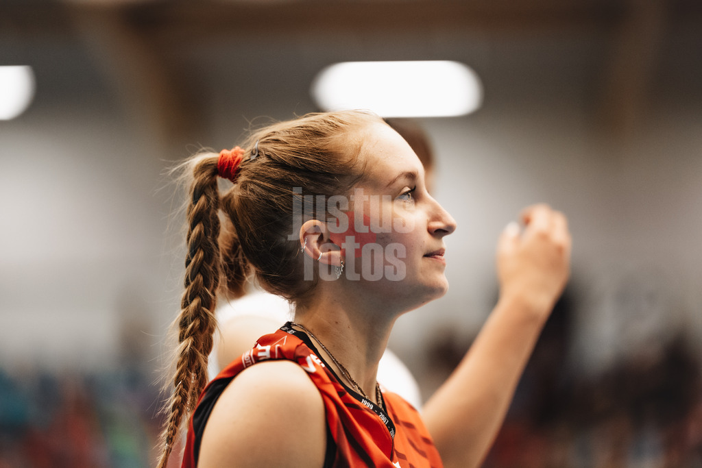 Volleyball | Frauen | Saison 2025/2026 | Volleyball Bundesliga | ETV Hamburger Volksbank Volleys vs. Dresdner SC | 15.11.2025 | Patricia Nestler (#1, Dresdner SC)