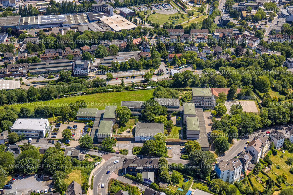 Gevelsberg230709302 | Luftbild, Städt. Realschule, Schulzentrum Alte Geer, Gevelsberg, Ruhrgebiet, Nordrhein-Westfalen, Deutschland