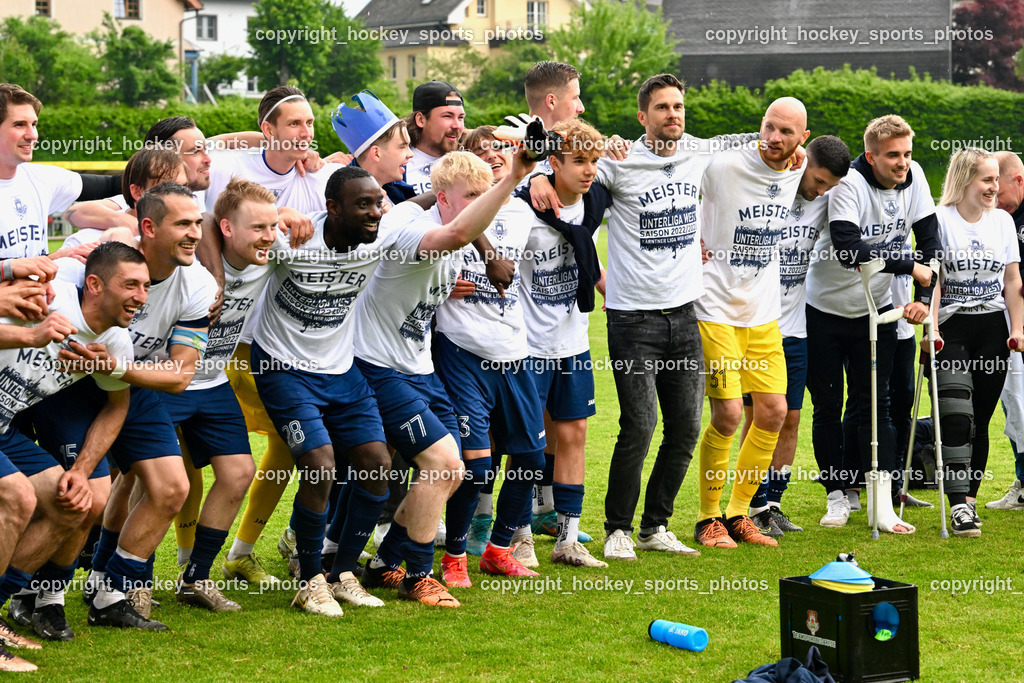 ATUS Velden Meisterfeier 2023 20.5.2023 | Jubel ATUS Velden Mannschaft