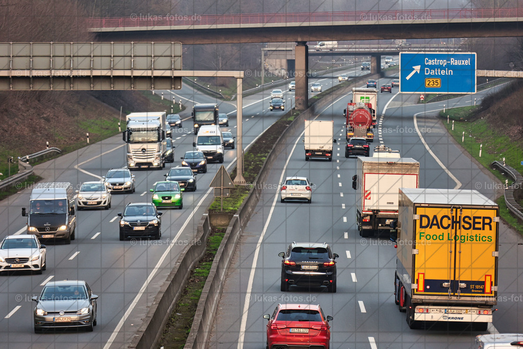 2021-03-02 Autobahn A42 Abfahrt Castrop-Rauxel Foto Jens Lukas 3 | Luftbilder Castrop-Rauxel und Fotos vom VfL Bochum kaufen im Webshop der Bilder von Jens Lukas: lukas-fotos - Realisiert mit Pictrs.com