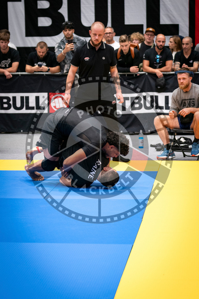 20230916PBB1839 | Fighters compete during the grappling tournement ADCC Trials (European, Middle East and African Championship) in Warsaw, Poland, on September 16, 2023.