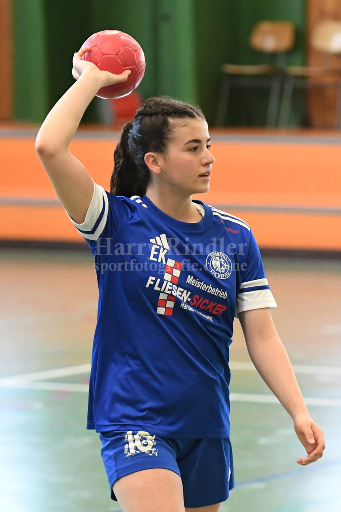 SSG Metten Damen :  HSG Schwab/kirchen | Elena Krizanac (SSG Metten Damen) - Realisiert mit Pictrs.com