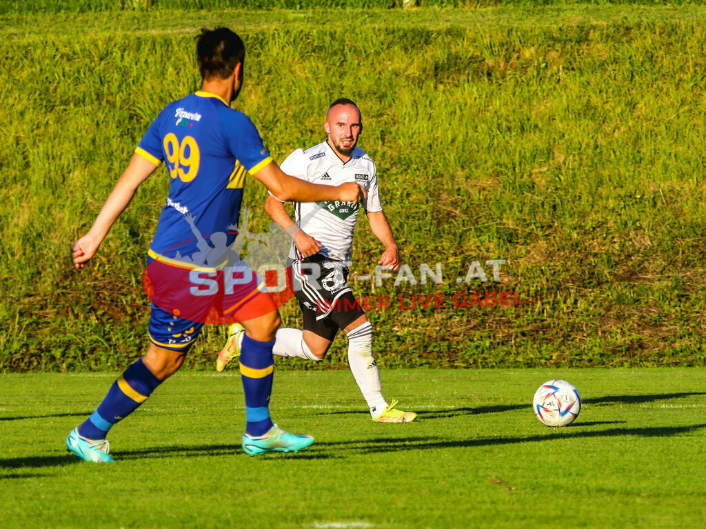 DSG Ferlach - ASKÖ St. Michael/Bleiburg Unterliga Ost 1. Runde | DSG Ferlach - ASKÖ St. Michael/Bleiburg am 29.07.2023 in Ferlach
(Sportplatz Unterbergen), Austria, (Photo by Ernst Krawagner sport-fan.at) - Realisiert mit Pictrs.com