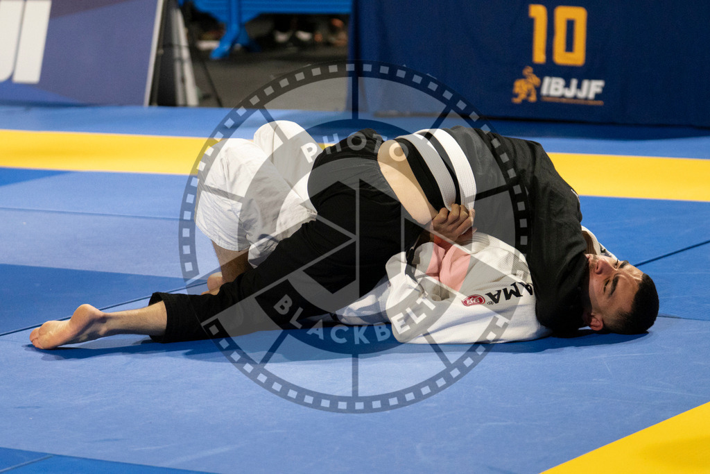 20240119PBB0294 | Fighters compete during the IBJJF European Championship in Paris, France, on January 19, 2024.