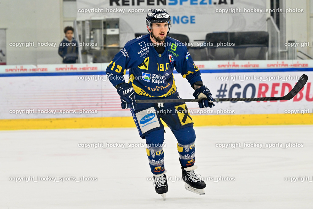 RED BULL HOCKEY JUNIORS vs. EK DIE ZELLER EISBÄREN | #19 Cuma Tyler EK DIE ZELLER EISBÄREN, RED BULL HOCKEY JUNIORS vs. EK DIE ZELLER EISBÄREN, RED BULL HOCKEY JUNIORS vs. EK DIE ZELLER EISBÄREN am 14.01.2025 in Salzburg (Eisarena Salzburg), Austria, (Photo by Bernd Stefan)