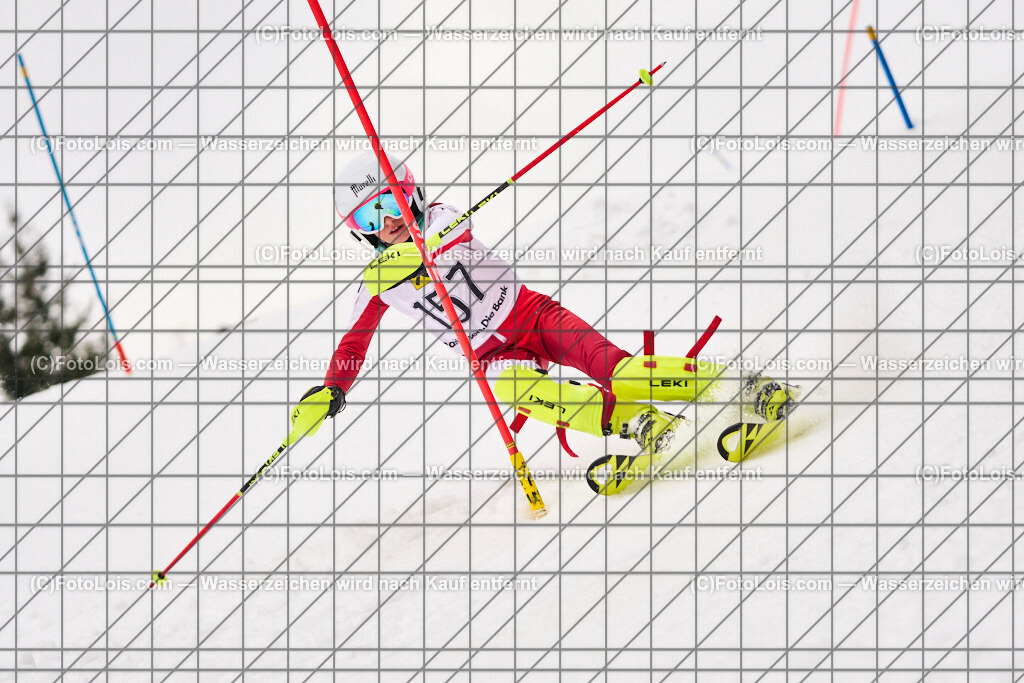 ALP4608_KinderCup-SL_STMK_Strallegg_Seitlinger Cosima | Raiffeisen KINDERCUP Alpin, SLALOM auf der JogllandStreif in Strallegg am So 23. Februar 2025. Veranstaller: Steirischer Skiverband (5000). Skiunion Strallegg (5197).