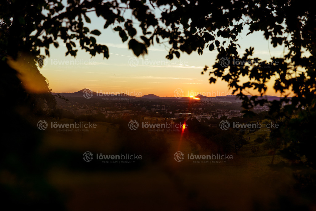 Göppingen im Sonnenaufgang | löwenblicke | shop