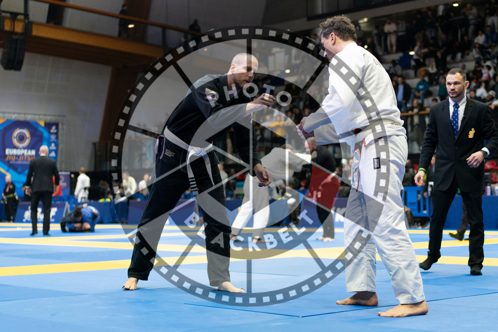 20240119PBB2961 | Fighters compete during the IBJJF European Championship in Paris, France, on January 19, 2024.