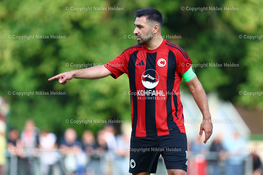 NH_Concordia_TuSDassendorf_LottoPokal_08082025 | #16 Onur Saglam (Concordia)Fußball I Herren I Lotto-Pokal I Saison 2025-2026  I 1. Runde I Concordia - TuS Dassendorf I 08..08.2025 I Sportplatz Bekkamp